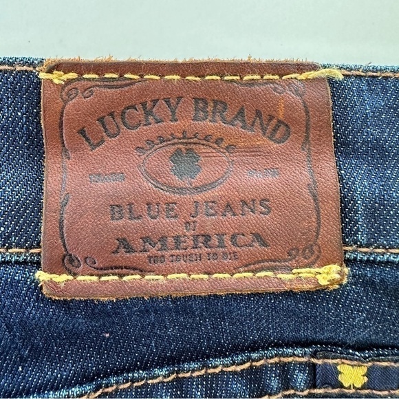Lucky Brand jeans, Zoe Straight Cropped in a stretch denim - Picture 7 of 15